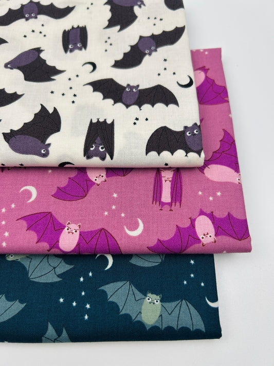 Freaky Familiars Fat Bats FQ Bundle