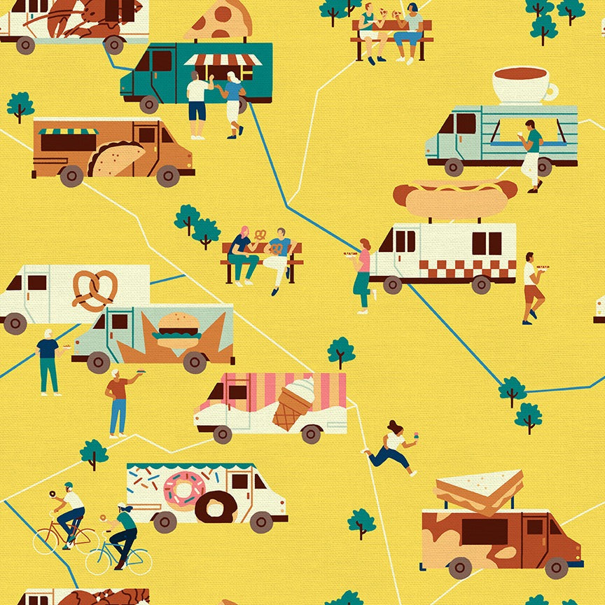 Food Trucks Yellow