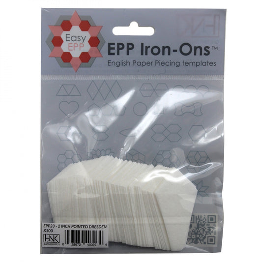 2" Iron On EPP Pointed Dresdens