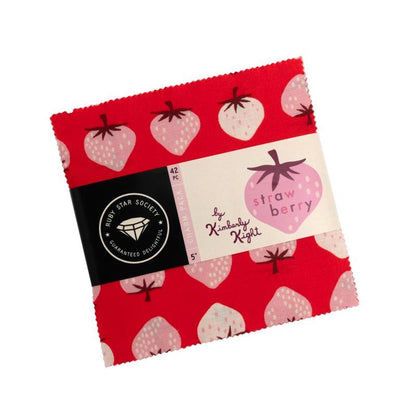 Strawberry 5" Charm Pack