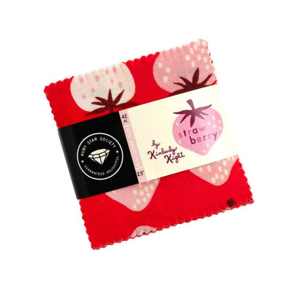 Strawberry 2.5" Mini Charm Pack