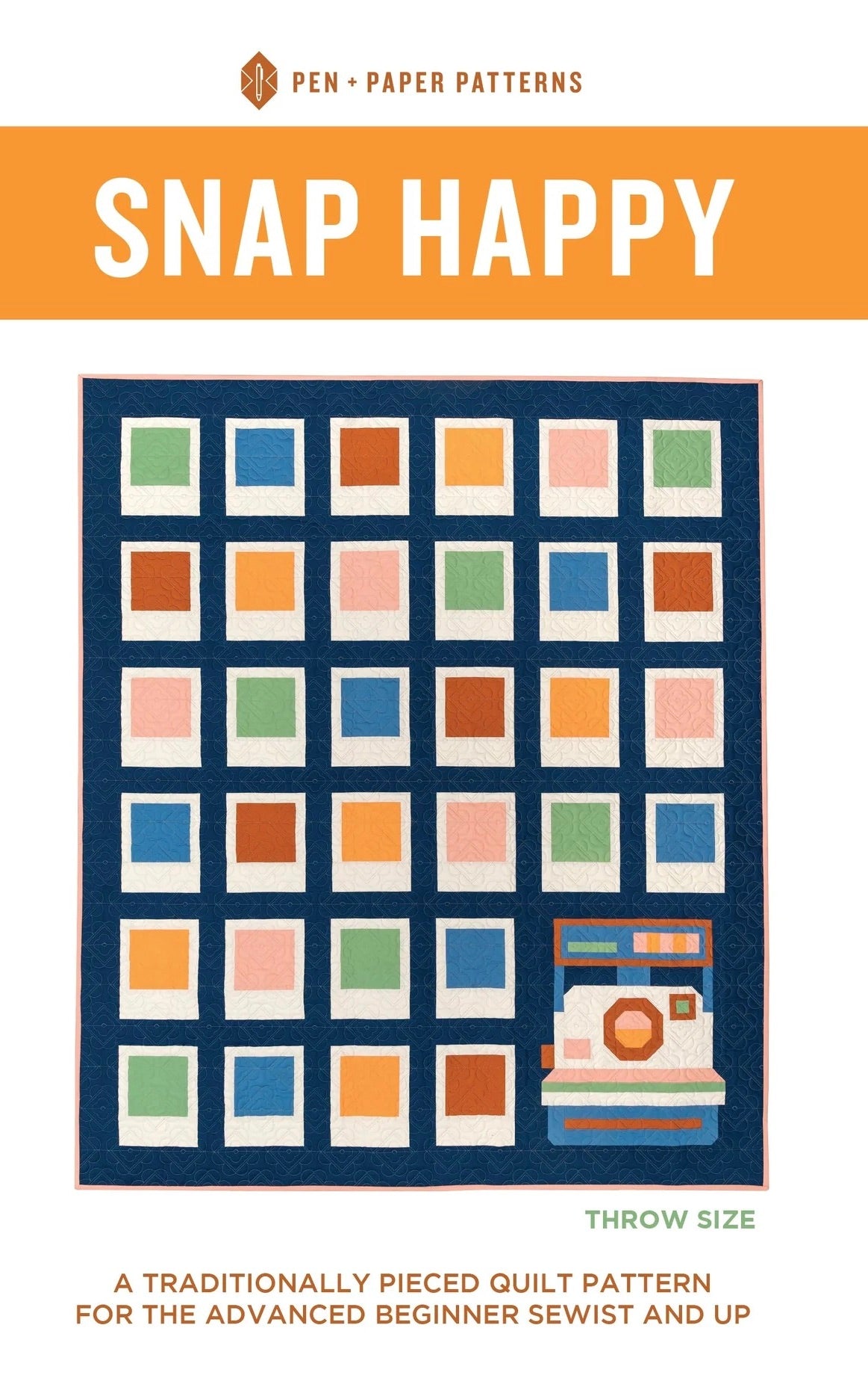 Snap Happy Quilt Pattern