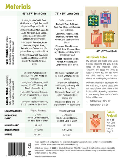 Show and Tell Quilt Pattern