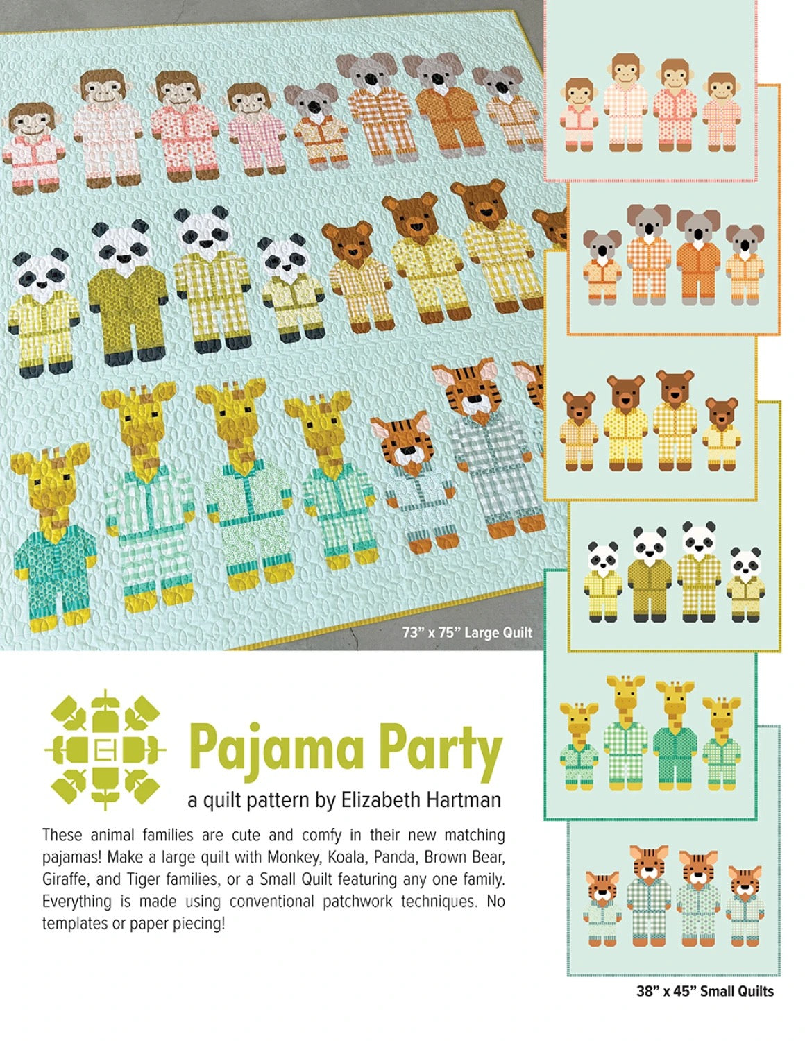 Pajama Party Quilt Pattern