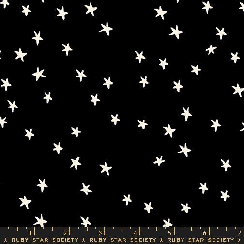 108" Starry Wideback Black