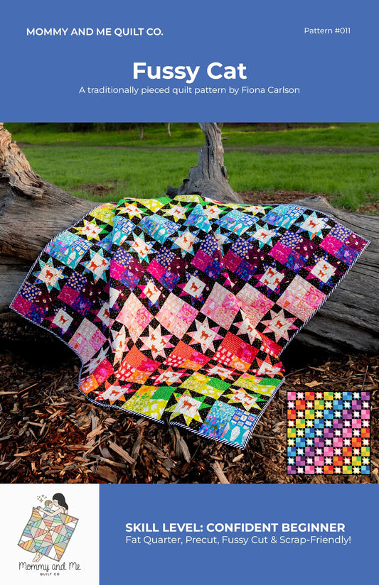 Fussy Cat Quilt Pattern