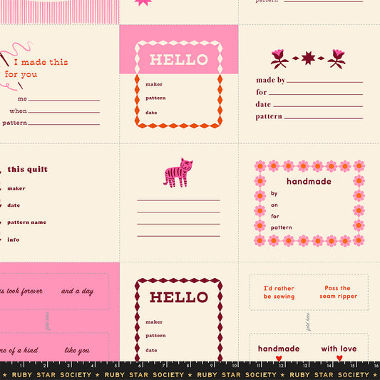 Thanks I Made It Panel Pink