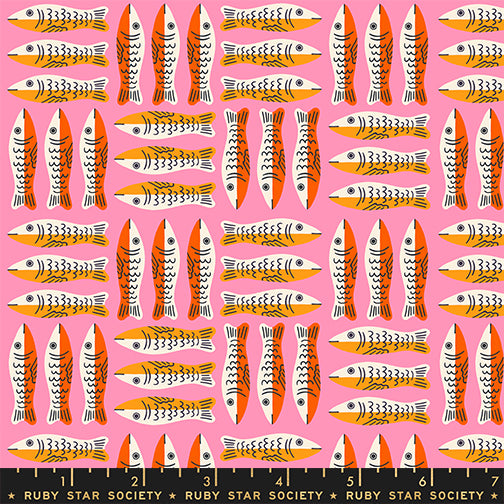 1-800-Calico Little Sardines Lucky Pink