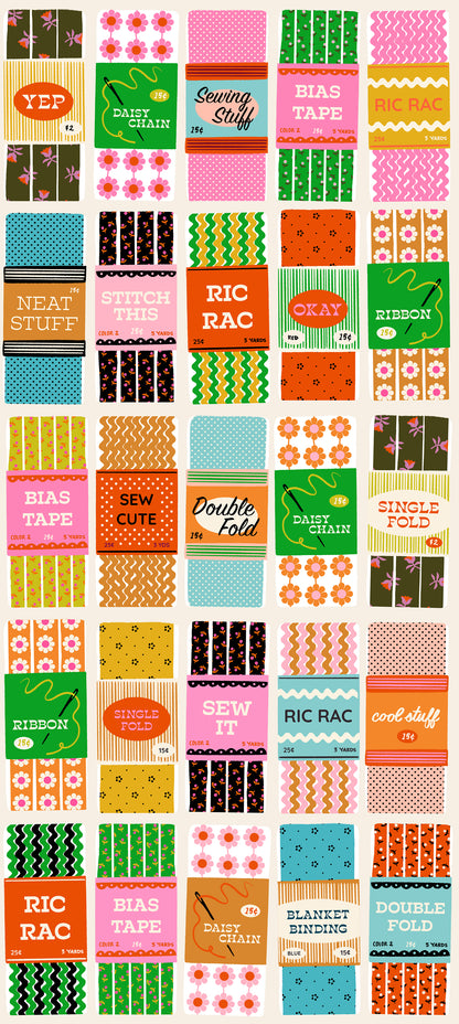 1 800 Notion Sew Cute Shell *½ Yard*