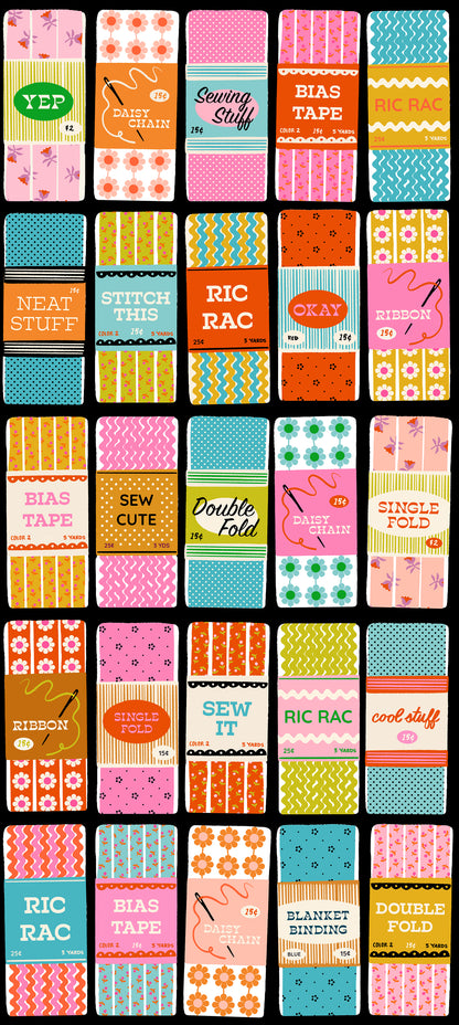 1 800 Notion Sew Cute Soft Black *½ Yard*