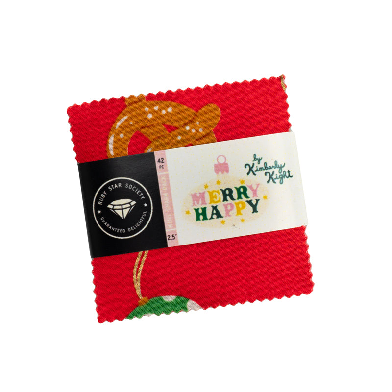 Merry Happy 2.5" Mini Charm Pack