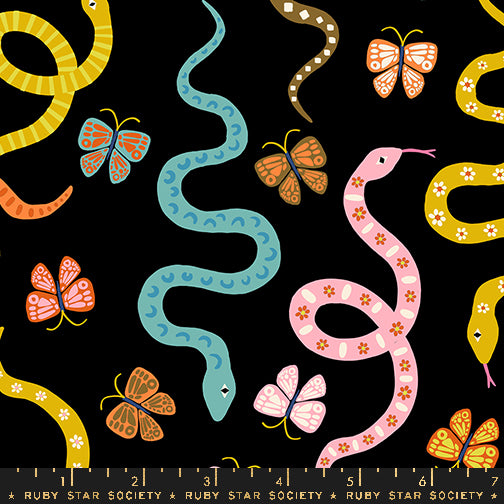 Ooh Lucky Lucky Garden Snake Black