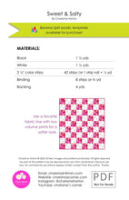 Load image into Gallery viewer, Sweet &amp; Salty Quilt Pattern
