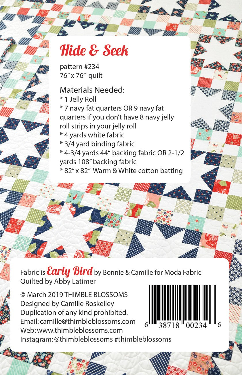 Hide & Seek Quilt Pattern