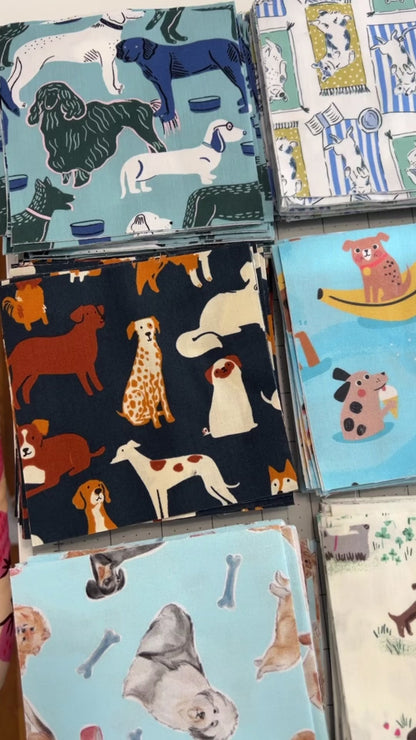 Nothing but Dogs Shop Cut 5" Squares