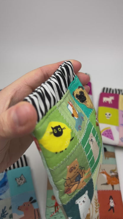 Fussy Cut Pinch Pouch PDF Sewing Pattern