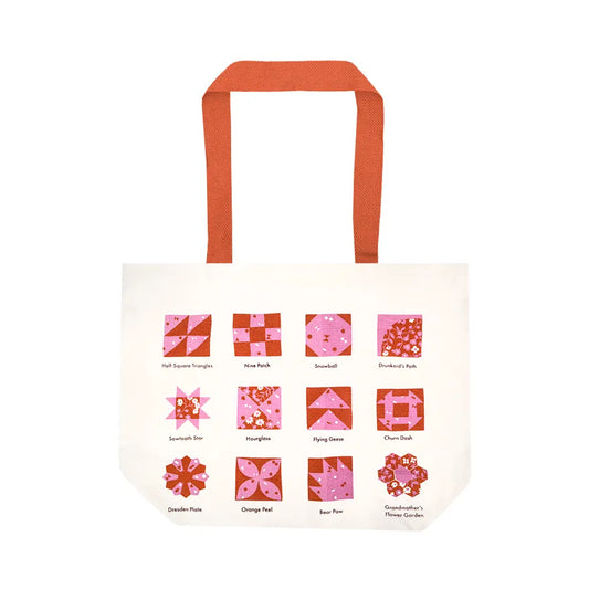 Favorite Blocks Canvas Tote