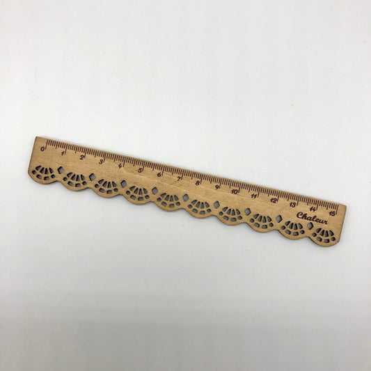 Lacey Wooden Ruler