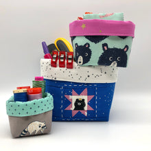 Load image into Gallery viewer, Bitty Bins PDF Sewing Pattern
