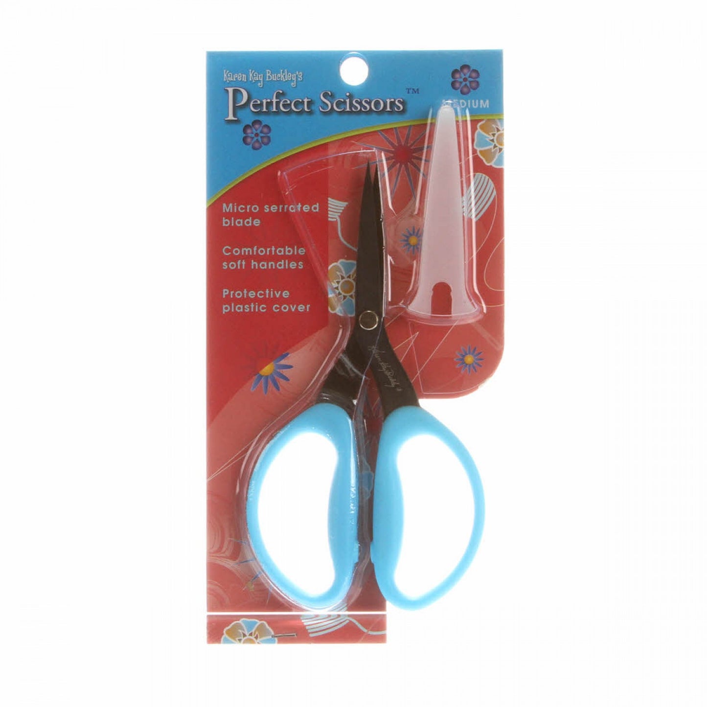 Karen Kay Buckley Medium Blue Scissors