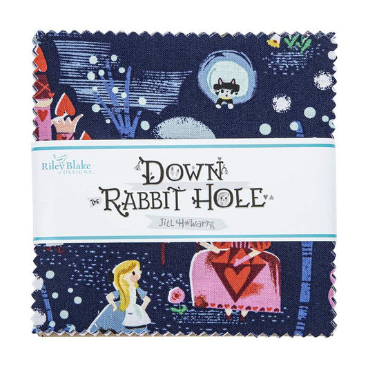 Down the Rabbit Hole 5" Charm Pack