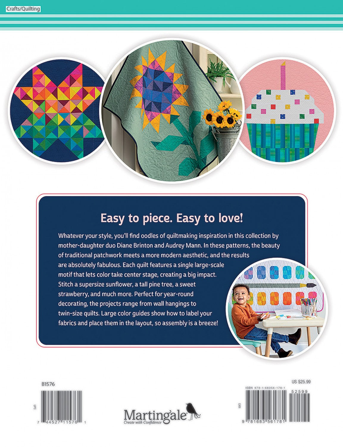 Piece & Love Quilt Pattern Book