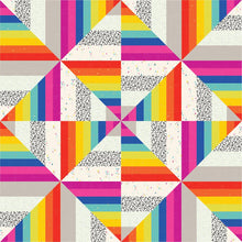 Load image into Gallery viewer, Pippilotta &#39;Rainbow&#39; Quilt Kit
