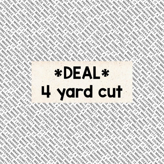 Breaking News White 4 Yard Cut Deal
