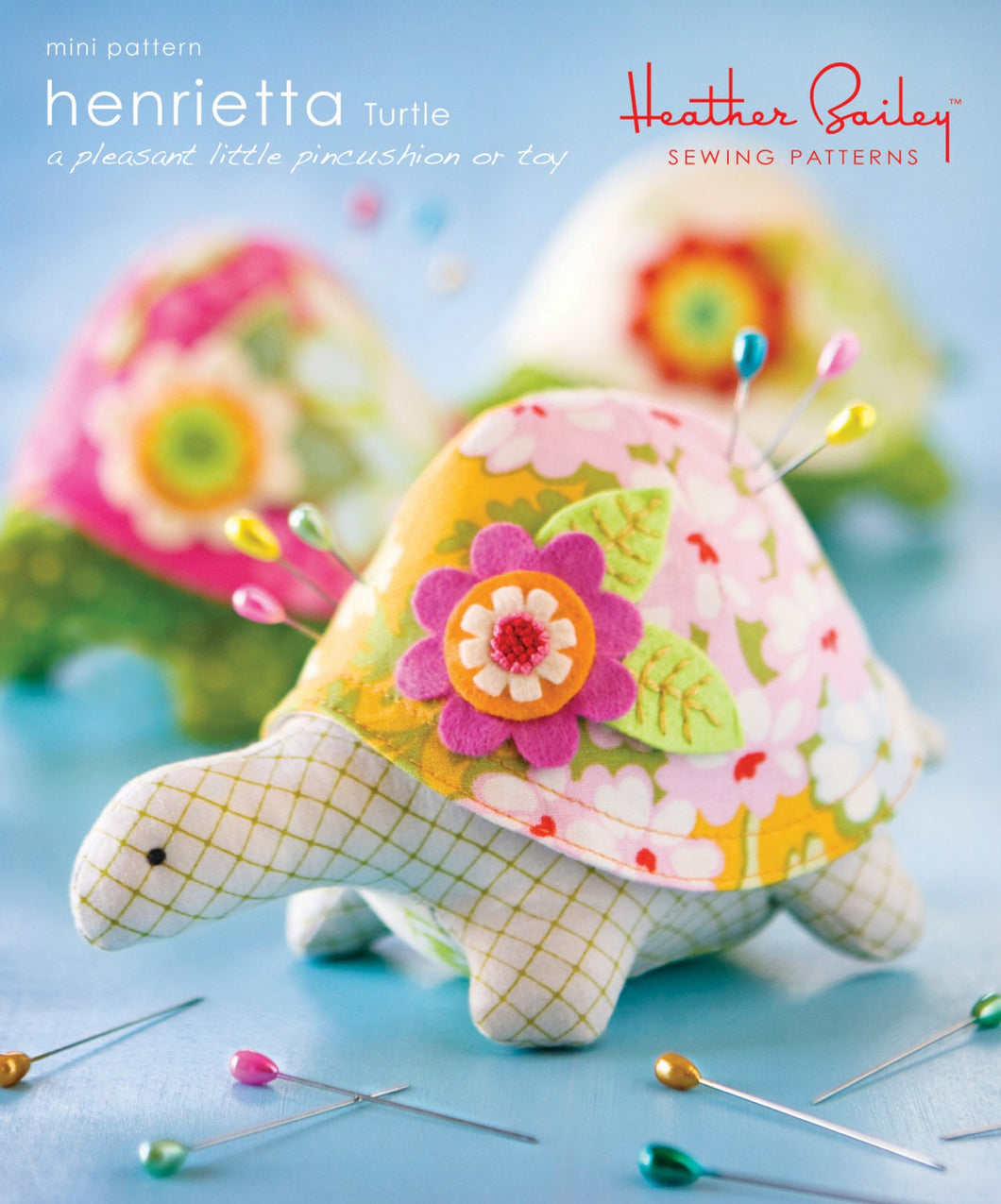Henrietta Turtle Pincushion Sewing Pattern