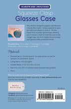 Load image into Gallery viewer, Squeeze Clasp Glasses Case Pattern with Hardware
