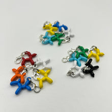 Load image into Gallery viewer, Balloon Dog Zipper Charm 5 Piece Set
