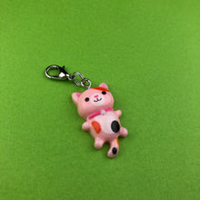 Load image into Gallery viewer, cute cat plastic charm
