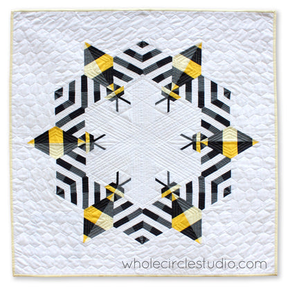 Bzzzzzz Mini Quilt Pattern