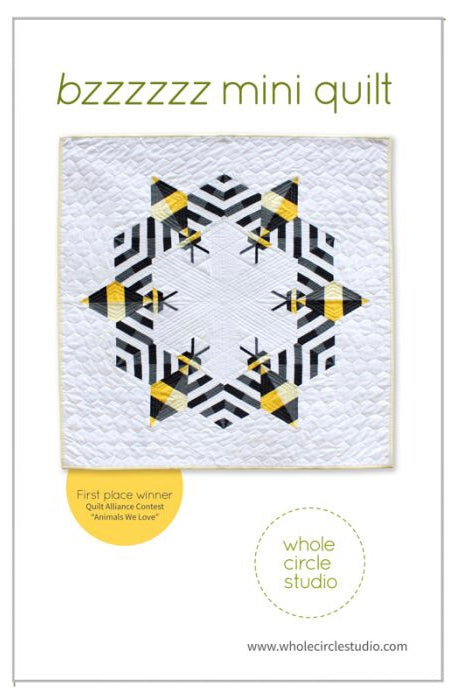 Bzzzzzz Mini Quilt Pattern