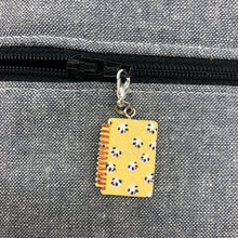Load image into Gallery viewer, Panda Notebook Zipper Charm
