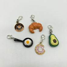 Load image into Gallery viewer, Breakfast Time Zipper Charm 5 Piece Set
