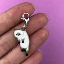 Load image into Gallery viewer, Hanging Cat Zipper Charm
